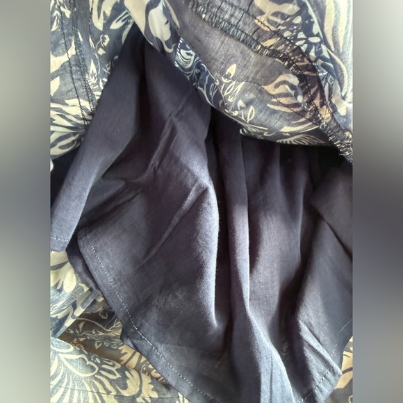 La Plague Palmetto Maxi-Floral Dot Dress Boho Sleeveless Sundress Size Large - Picture 5 of 16